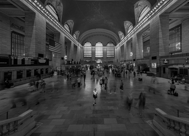 “Passing Through” Grand Central Station by Mark Braun (Group 62)